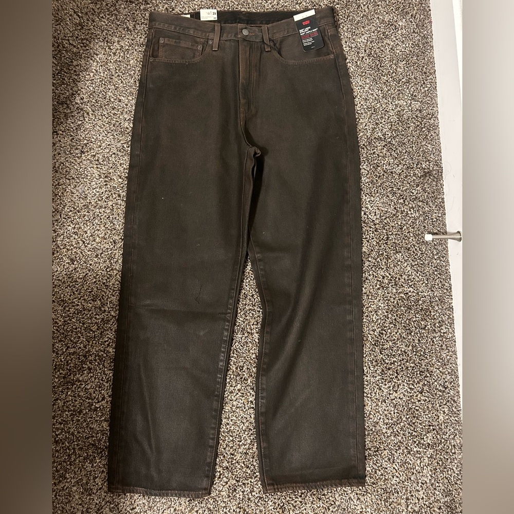 Levi’s Men's Brown washed Jeans